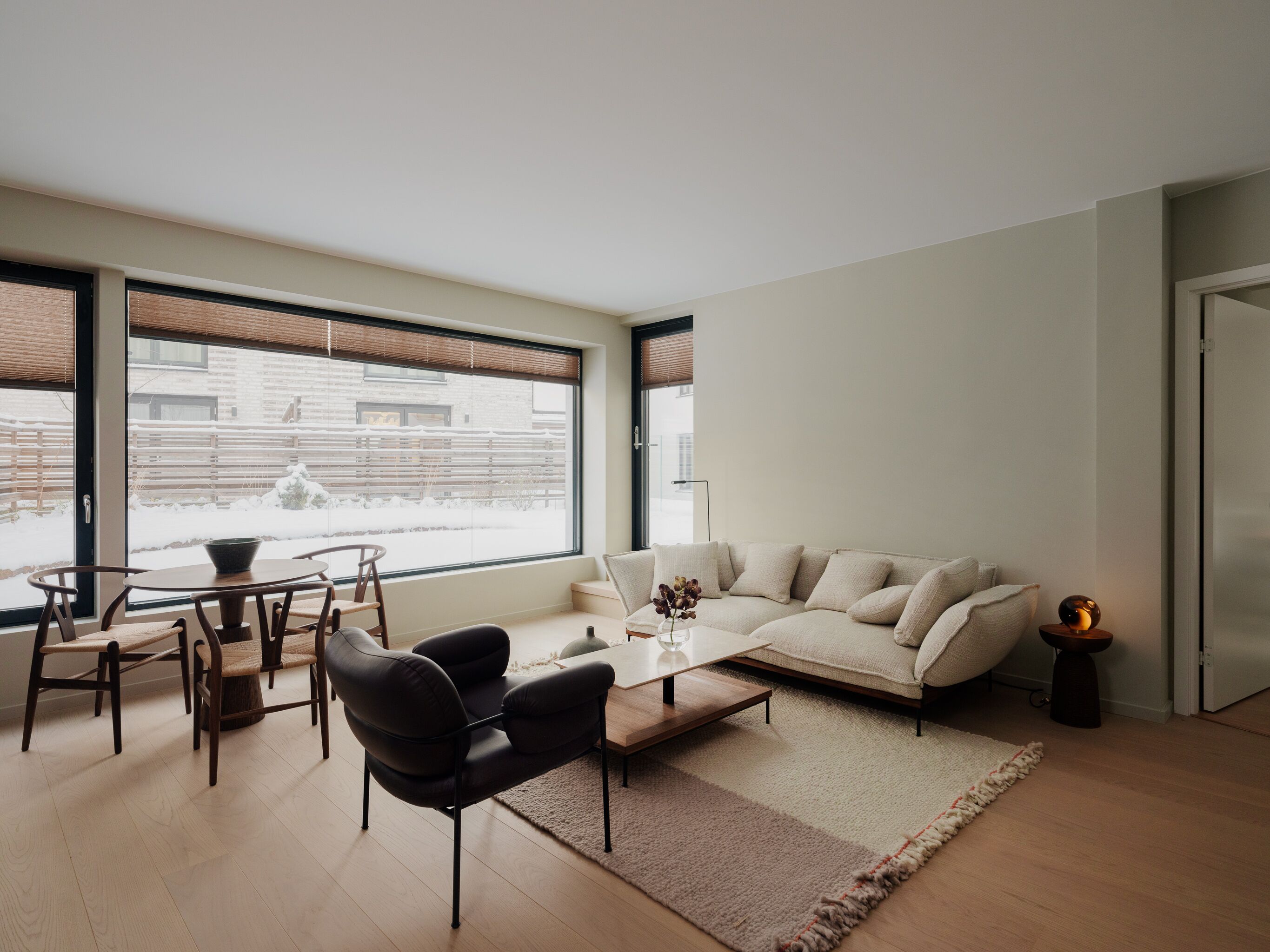 Contemporary Oslo apartment with private garden & access to hotel facilities