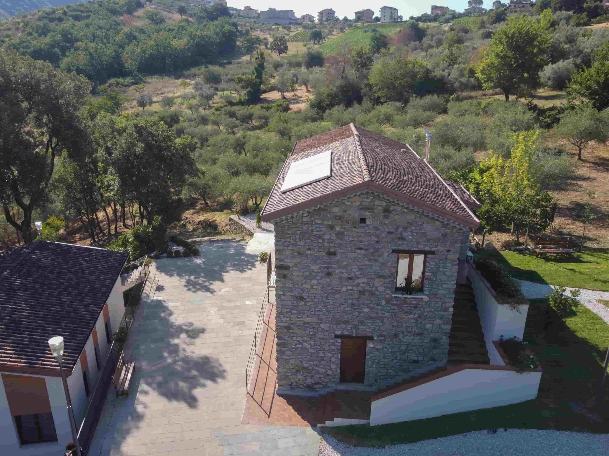 Fassade der Unterkunft