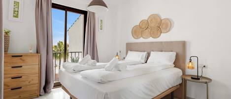 2 bedrooms, iron/ironing board, travel crib, free WiFi