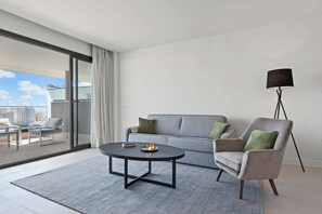 Smart-tv en een kantoor