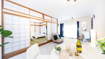 1 chambre, Wi-Fi gratuit, draps fournis