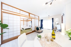 1 makuuhuone, ilmainen Wi-Fi, vuodevaatteet