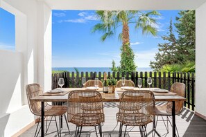 Outdoor dining - Apartment near Marbella by Costarentals - Ref 90 (Las Lagunas de Mijas)