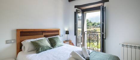 2 dormitorios y ropa de cama