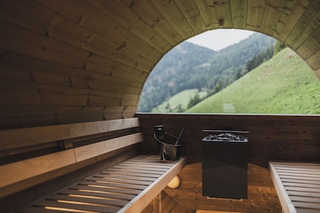 Property grounds. Holiday Home "Oberhof Bauernhaus" with Mountain View, Garden & Wi-Fi