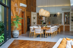 Living area - Villa KClub River Front 4 (Canggu)