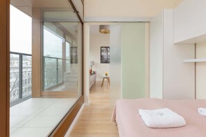 1 chambre, fer et planche à repasser, Wi-Fi, draps fournis