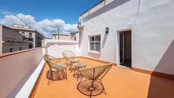 Familie appartement | Terras