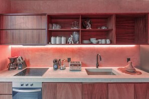 Fridge, microwave, oven, stovetop - Spacious & Modern 2 Bed Villa Tulum 2Private Pools (Tulum)