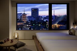 Habitación cuádruple Deluxe, para no fumadores | Vista del balcón