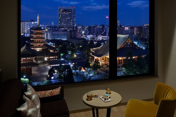 Habitación Deluxe con 2 camas individuales, para no fumadores | Vista del balcón