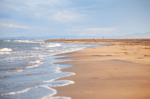 Art and Nature on the beach of Eucaliptus