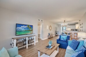 Smart TV - 108 | Beachy Chic Vacation Retreat on Okaloosa Island! (Fort Walton Beach)