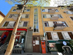 Façana frontal de l'allotjament