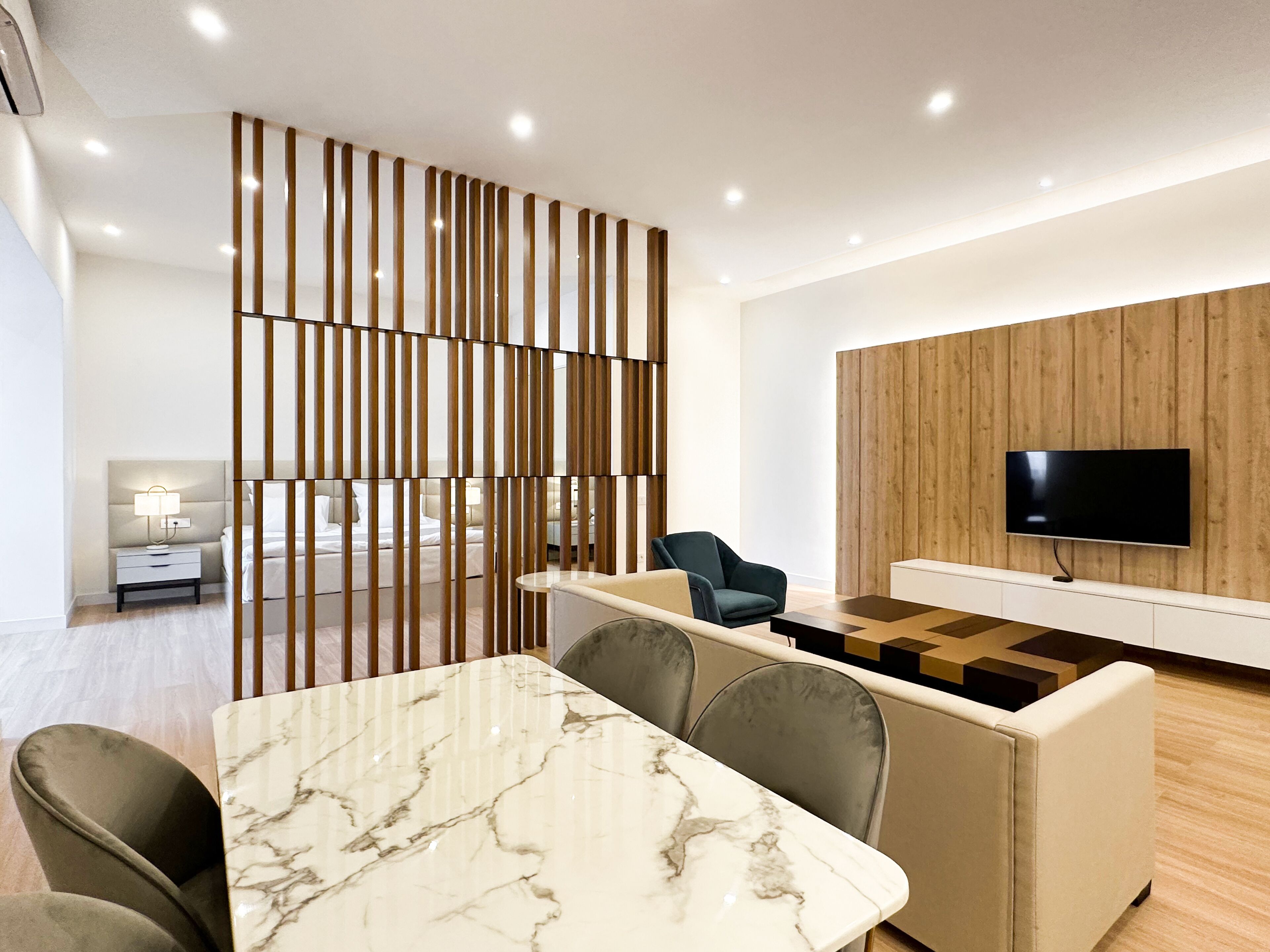 Loft | Living area | 43-inch Smart TV with digital channels, TV