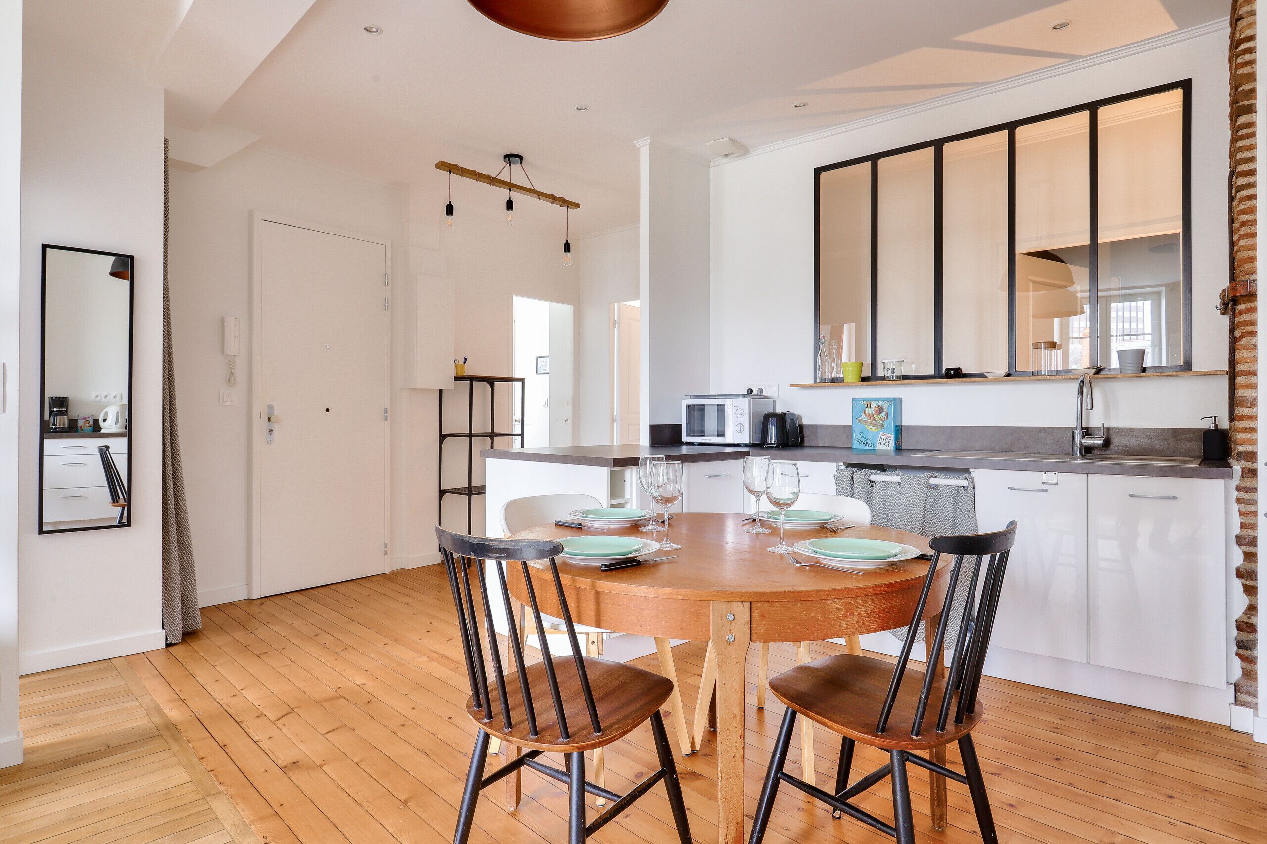 In center of Nantes : apartment for 4