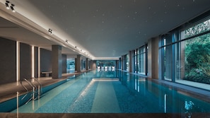 Piscine couverte, piscine extérieure (ouverte en saison)