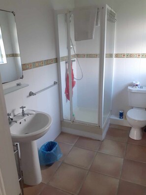 Shower, towels