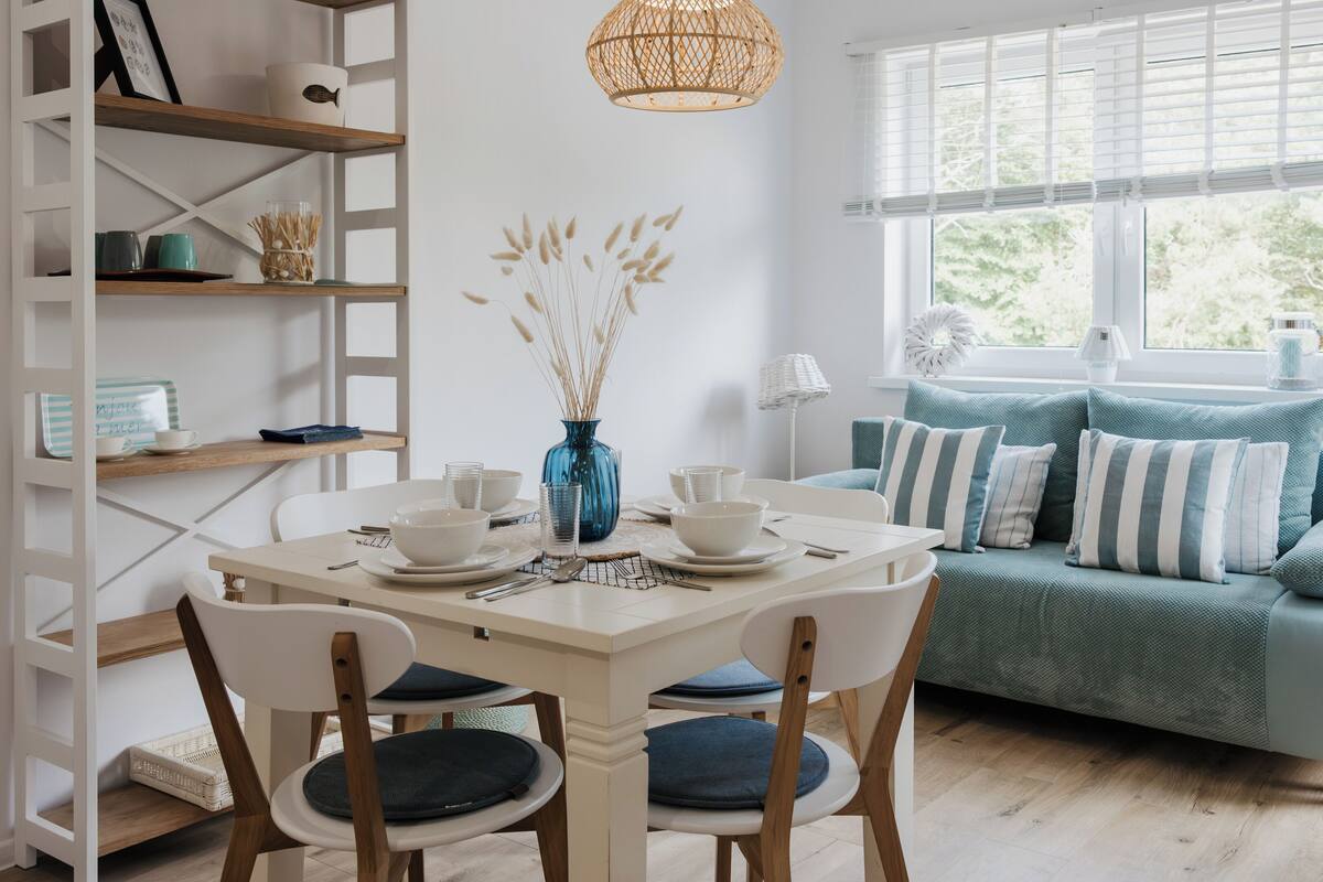 Apartment (37A with roof terrace) | Living area | Flat-screen TV, Netflix, streaming services