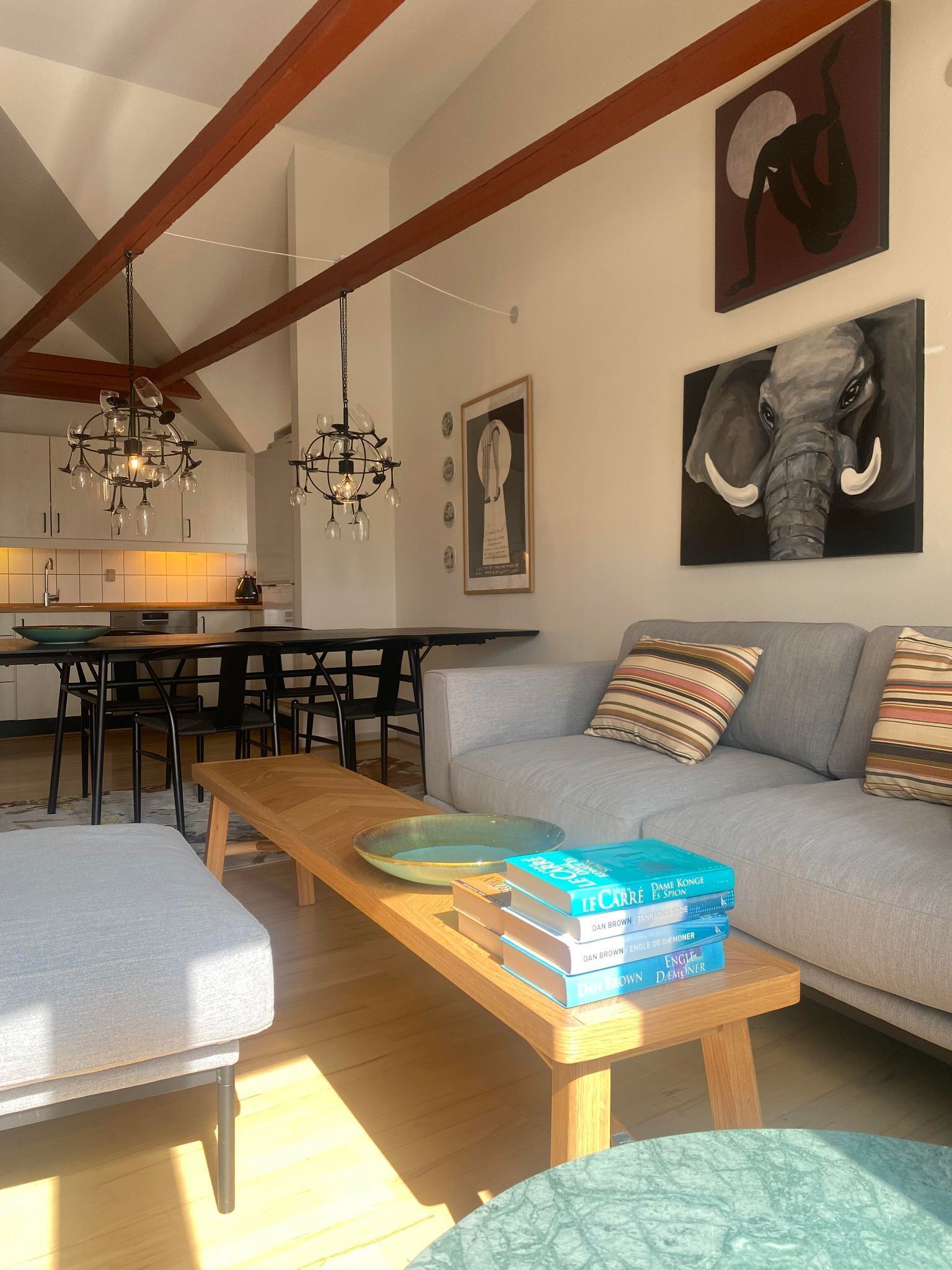 Penthouselejlighed for 4 Personer. (Frk. Rahbek På 2.) | Living area