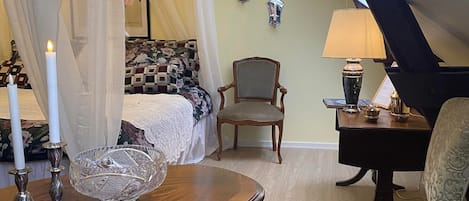 Dobbeltværelse med fælles badeværelse (Cassiopeia) | Ropa de cama