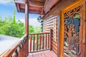 Cabin, 3 Bedrooms | Balcony