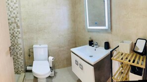 Soap, toilet paper - Modern villa with private pool (Marrakech)