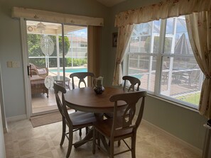 Villa, Multiple Beds, Pool Access, Garden View | Dining