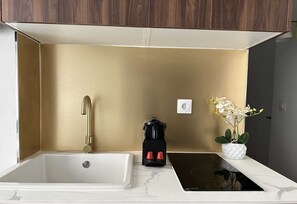 Fridge, microwave, stovetop, dishwasher - Central Paris - Deluxe apartment for 2 (Paris)