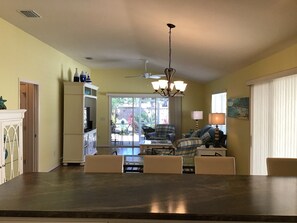 Villa, Multiple Beds, Lanai, Garden View | Interior