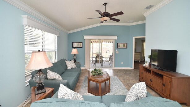 Villa, Multiple Beds, Hot Tub, Garden View | Living area | TV - 3136 Kimberwicke Ave (Wildwood)