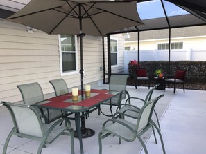 Outdoor dining