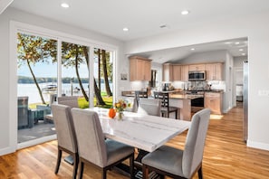 Dining - Brand New Home! Hot Tub + Long Lake Waterfront - Long Lake Escape (Traverse City)