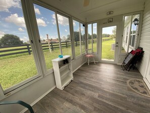 Vista desde la propiedad