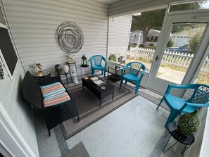 Casa, letti multipli, lanai, vista giardino | Terrazza/patio