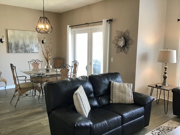 Villa, Multiple Beds, Patio, Garden View | Living area | TV