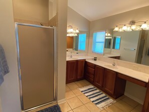 Casa, letti multipli, lanai, vista campo da golf | Bagno