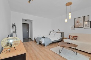 Living area - May Studio (Bucharest)