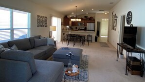 Villa, Multiple Beds, Lanai, Garden View | Living area | TV - 3018 Orourke Rd (Fruitland Park)