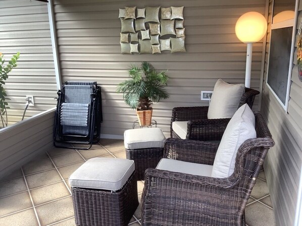 Villa, Mehrere Betten, Terrasse, Gartenblick | Terrasse/Patio