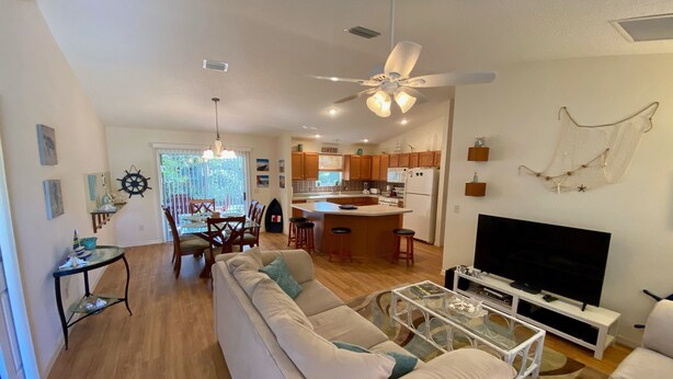 House, Multiple Beds, Lanai, Garden View | Living area - 1405 Murrells Inlet Loop (The Villages)