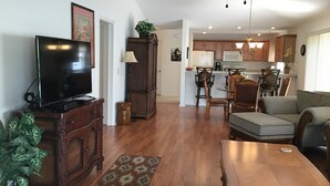 Villa, Multiple Beds, Garden View | Living area - 1037 Reidville Rd (The Villages)