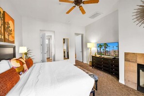 1 bedroom, desk, iron/ironing board, WiFi