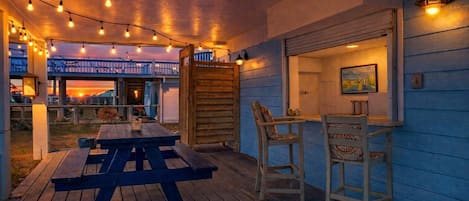 Restauration en plein air