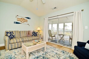 Flat-screen TV, streaming services