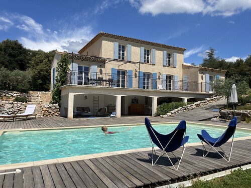 Villa Familiale Typiquement Provençale, au Calme, à 20 min D'aix