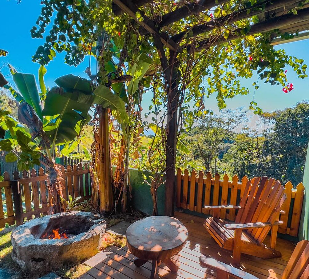 Design Chalet | Living area | 42-inch Smart TV with satellite channels, TV, fireplace