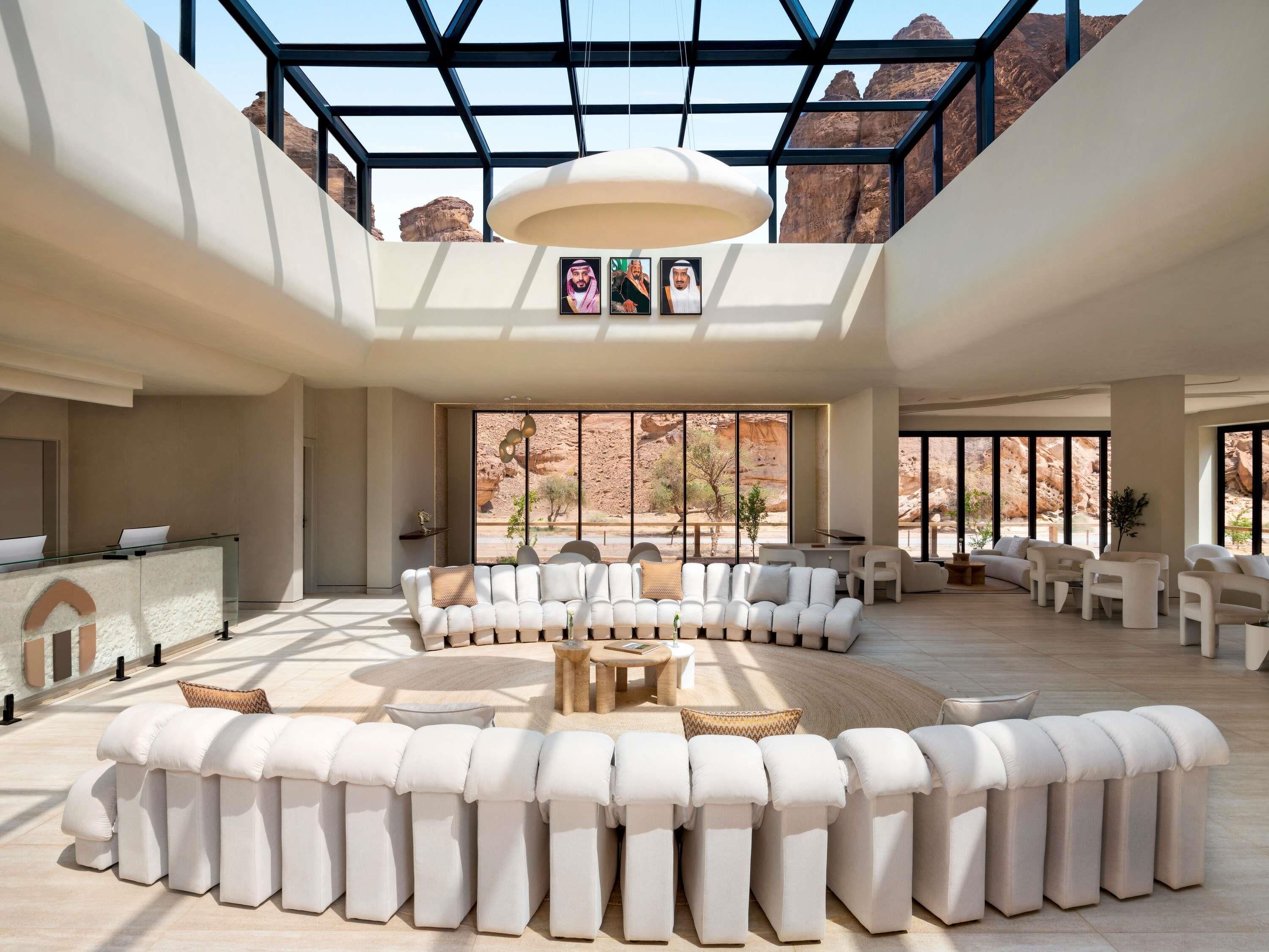 Sala de estar en el lobby