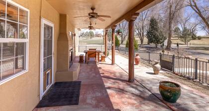 Southwestern Home with Golf Course Views
