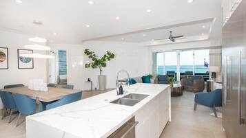 Condo, Multiple Beds, Pool Access, Ocean View (#304) | Private kitchen | Fridge, microwave, oven, stovetop